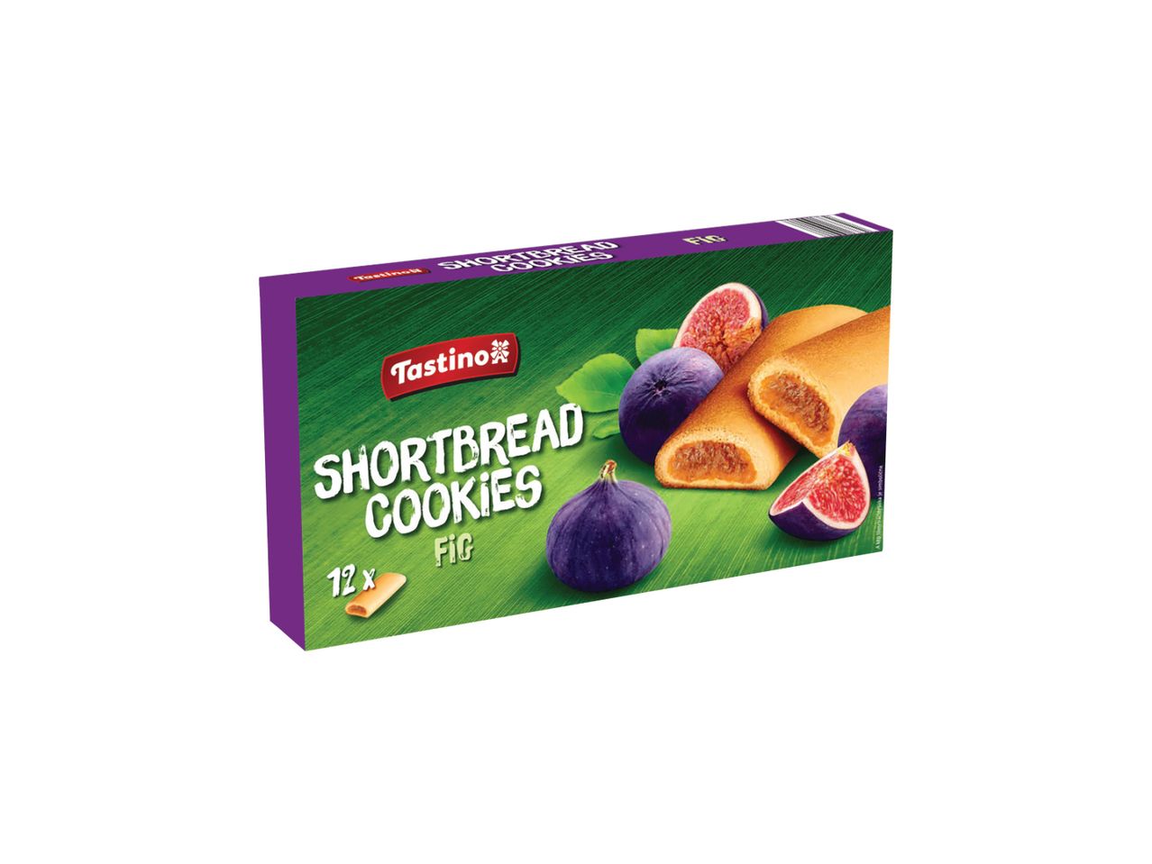 Pakovanje Tostino shortbread kolačića sa figama.