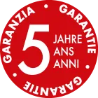 5 Jahre Garantie