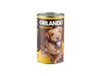 Orlando: Canned dog food, poultry in jelly.