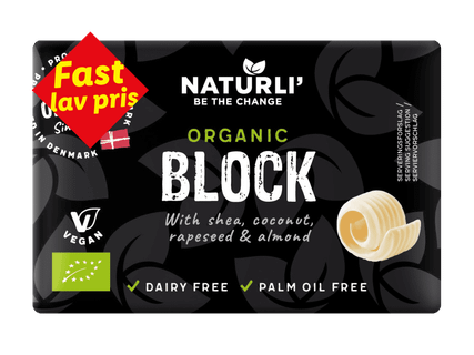 Naturli' vegansk økologisk blok