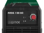 Апарат за заваривање Parkside PIFDS 120 B2 са дугметом за подешавање.