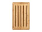 Bamboo bread cutting board with crumb catcher