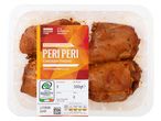 Boneless & skinless Peri Peri chicken thighs, Bord Bia Quality Assurance.