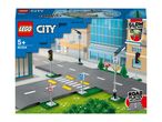 Lego City 60304 Road Plates set with glow-in-the-dark streetlights.