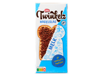 Twinkelz hagelslag van Mister Choc: chocoladesprinkjes op brood.