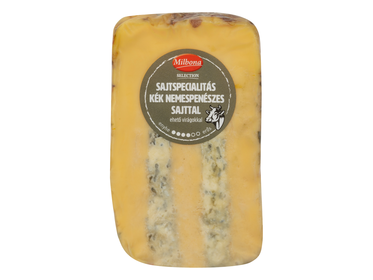 Milbona Selection kékpenészes sajt.