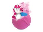 A unicorn toy with a ball