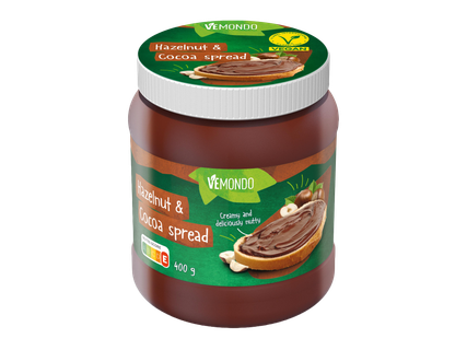 Vegán mogyorós-kakaós krém