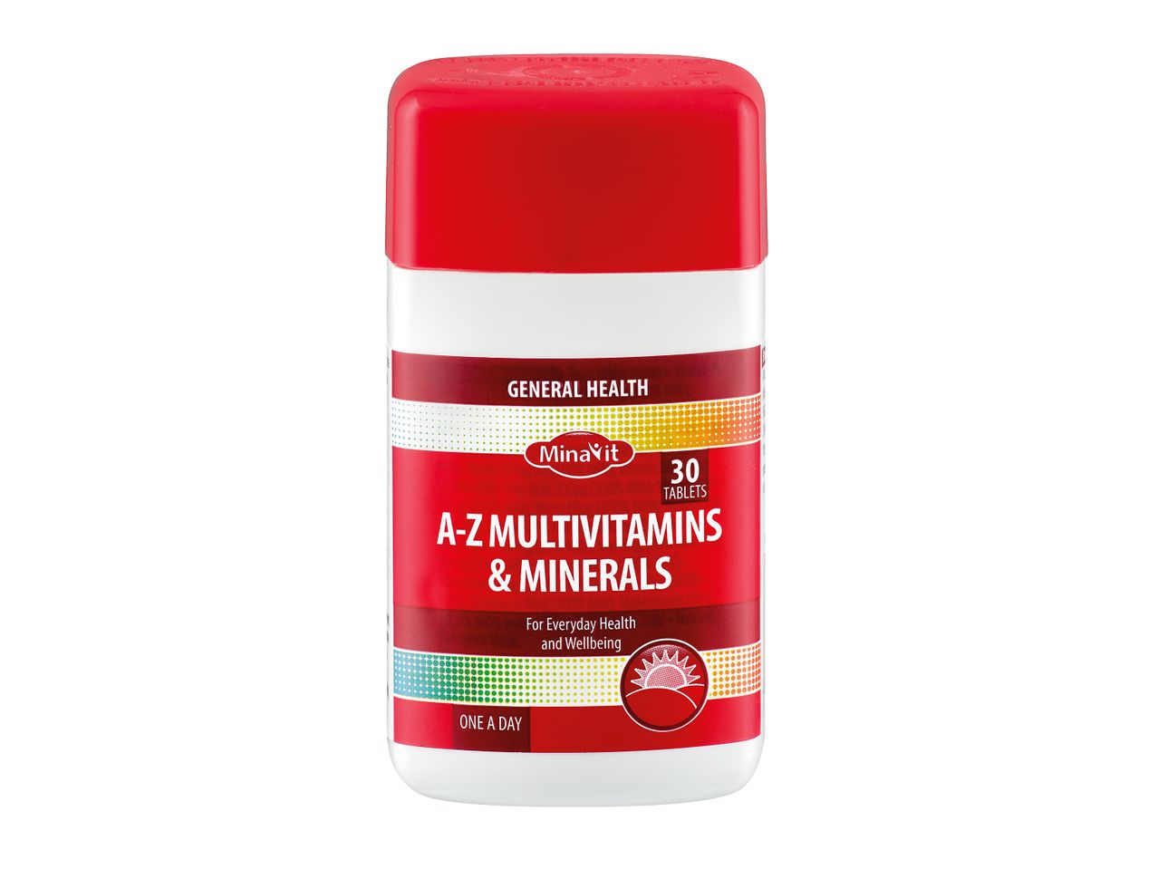 Go to full screen view: Minavit A-Z Multivitamins & Minerals - Image 1