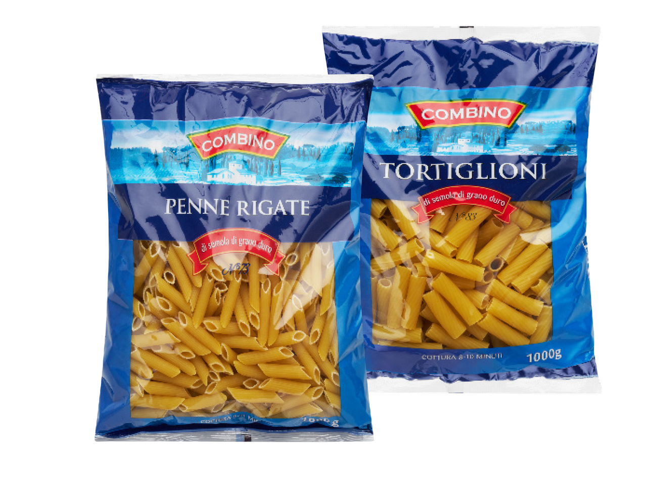 Penne Rigate o Tortiglioni