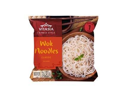 Előfőzött woktészta*