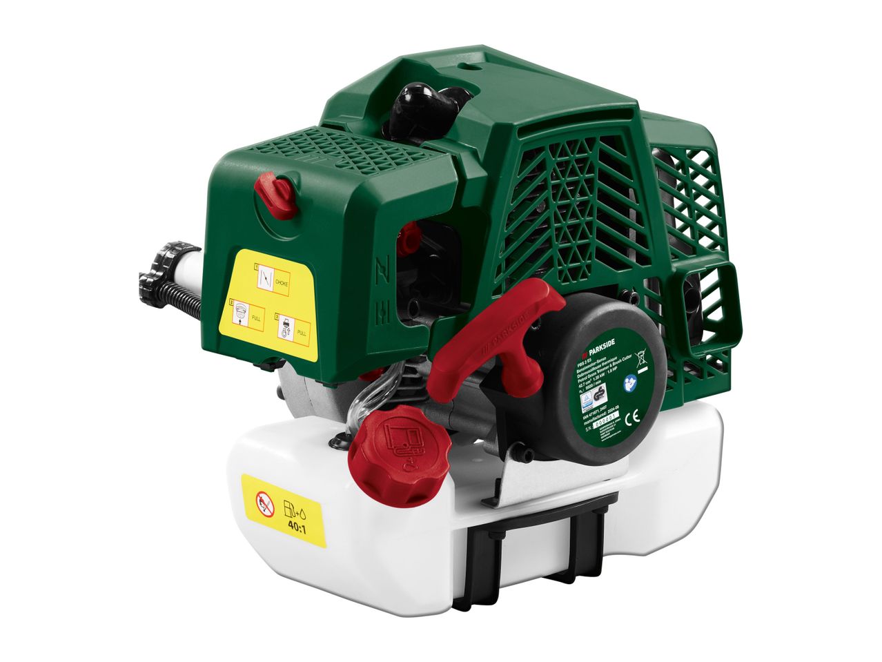 Parkside petrol grass trimmer.