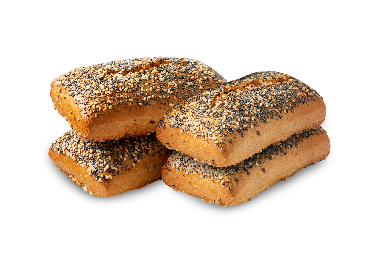 Sesam- en maanzaadbroodjes.