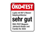 ÖKO-TEST Magazin: Lupilu Babyfeuchttücher (99% Wasser) – sehr gut (2025).