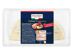 Cascione recheado com tomate e mozzarella, estilo italiano, da Italamo.
