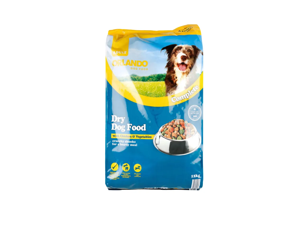 Go to full screen view: Dry Dog Food w Chicken/Beef & Veg. - Image 1