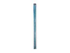 A long, slender, light-blue metal bar.