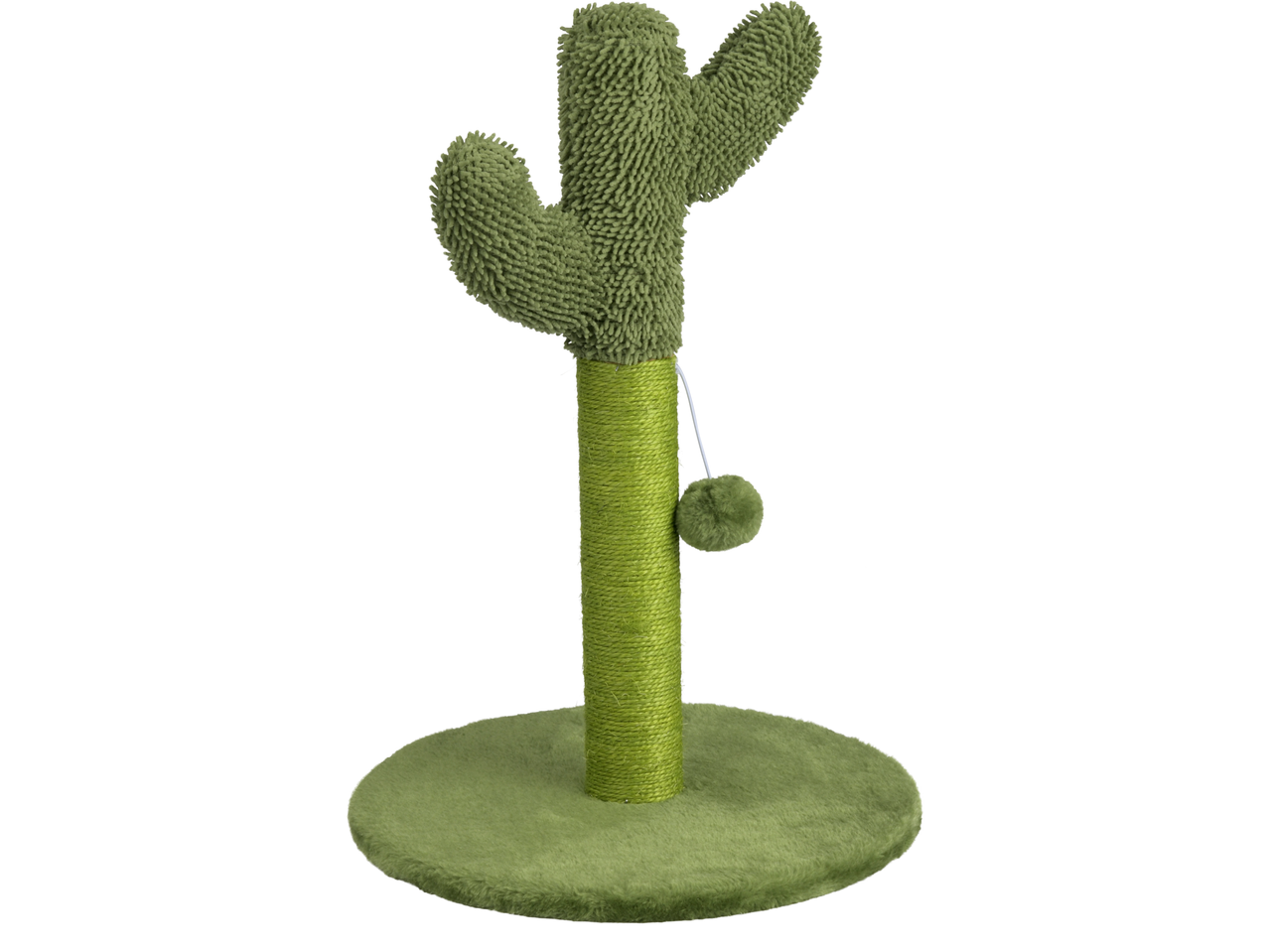 Драскалка за котки с форма на кактус.