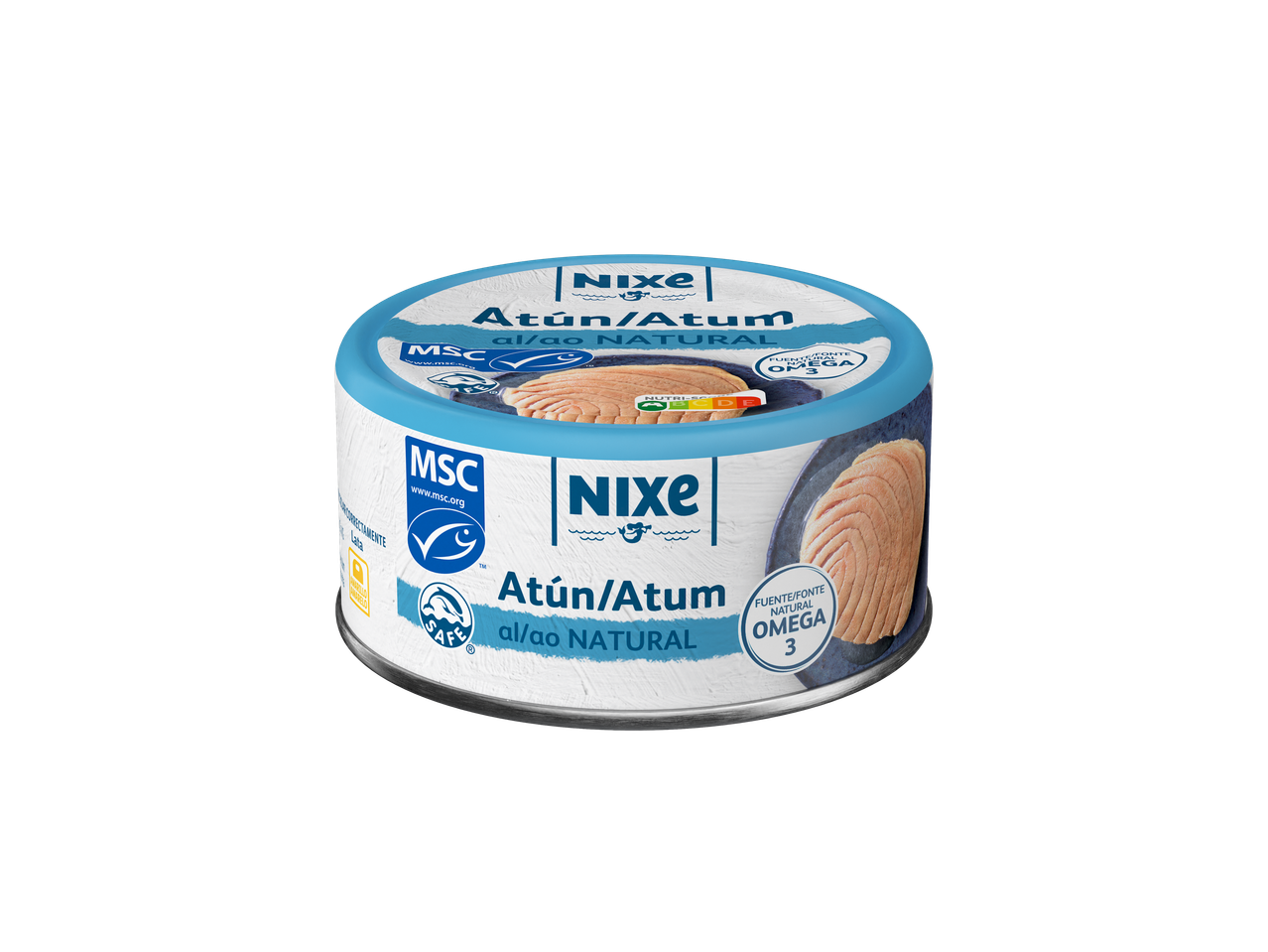 Atum Nixe em óleo natural.