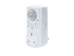 Tronic® socket adapter with motion sensor and adjustable settings