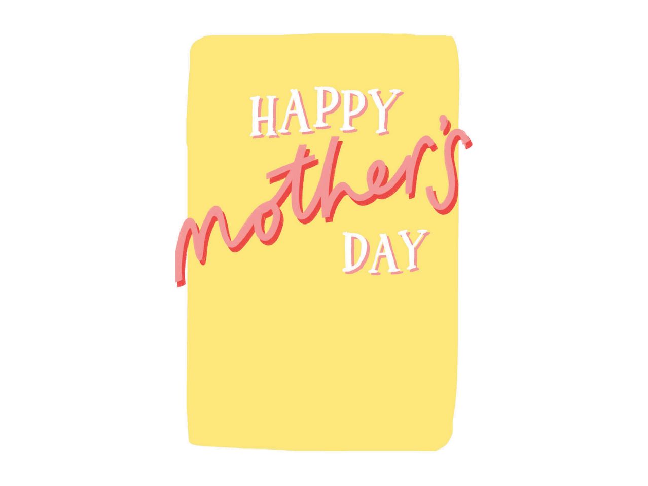 Go to full screen view: Simply for You Mother's Day Card - Image 3