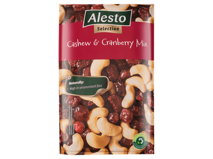 Kesudió-aszalt tőzegáfonya keverék