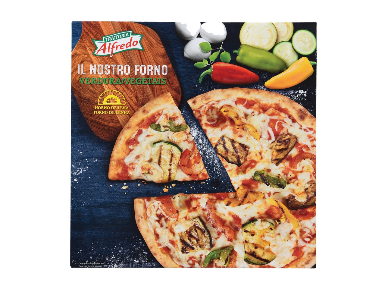 Ver empliada: Trattoria Alfredo® Pizza Frango/ Vegetais - Imagem 2