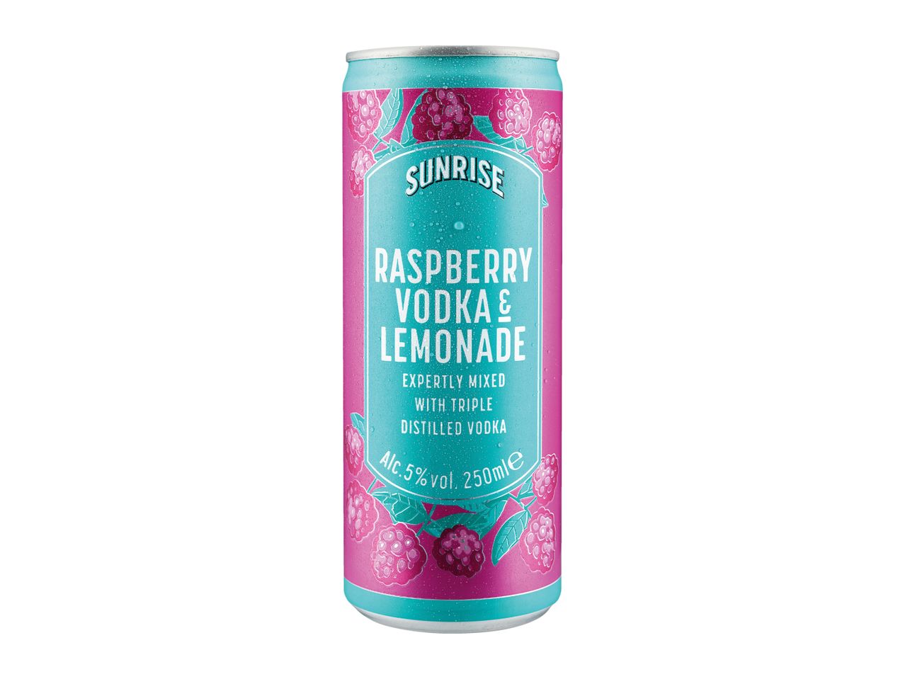Raspberry Vodka And Lemonda Ready To Drink Can 5%