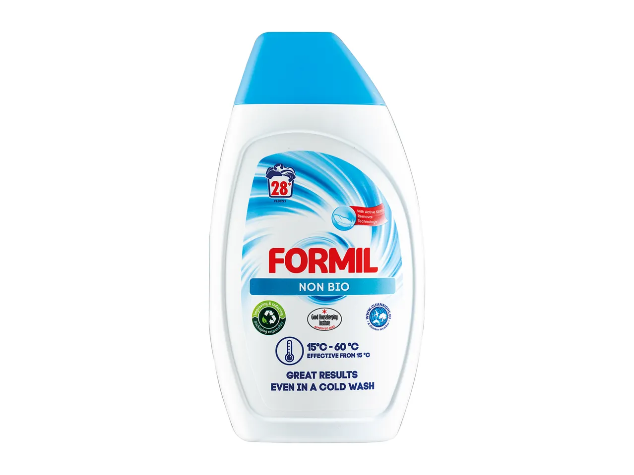 Formil Non Bio laundry detergent: great results even in a cold wash.