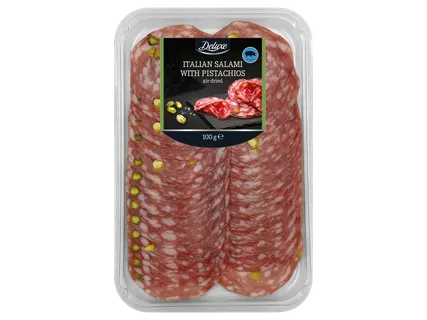 Saliamis su pistacijomis