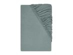 Light green fitted sheet with elasticated corners