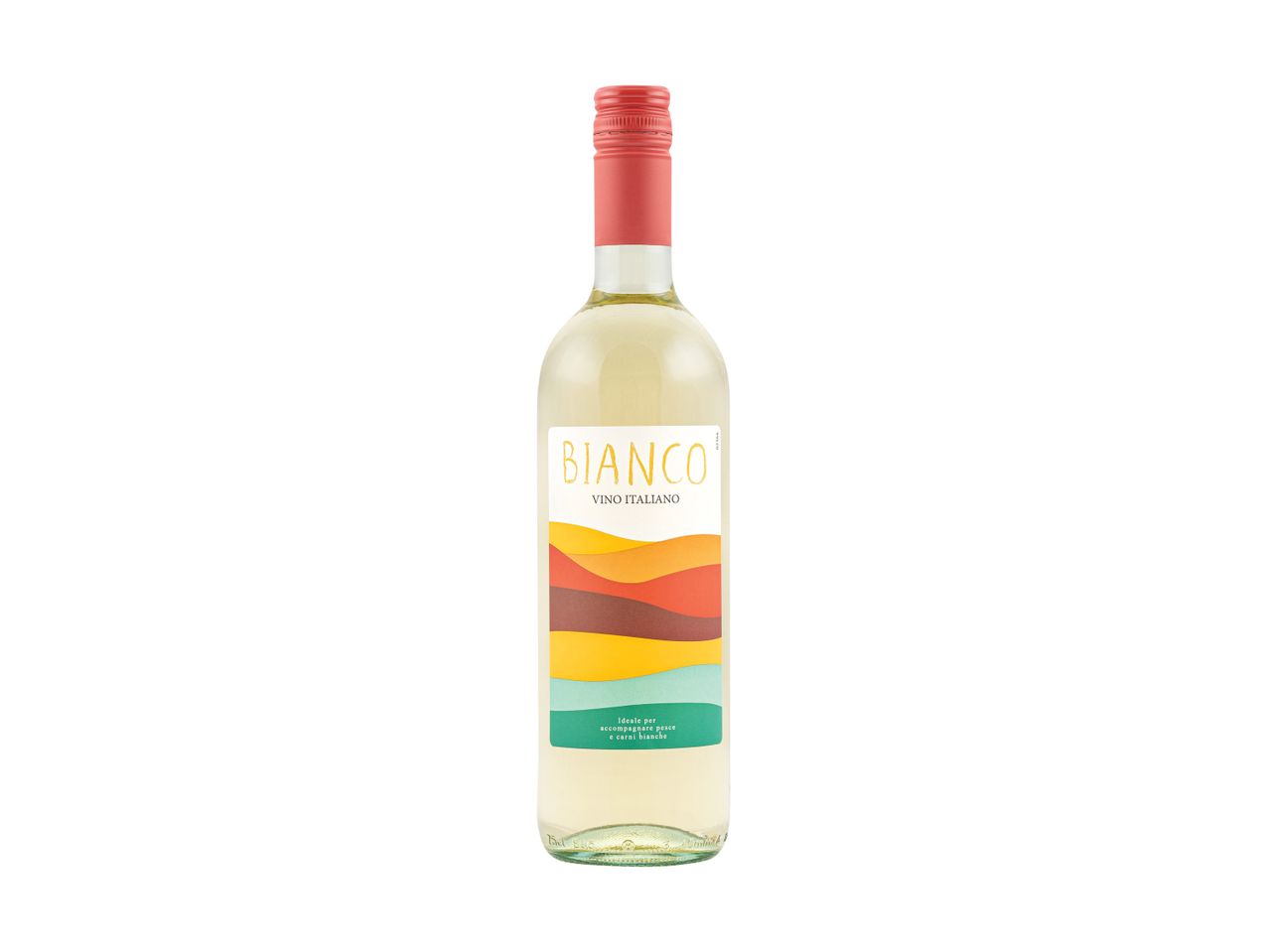 Butelis itališko baltojo vyno Bianco.