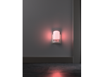 LIVARNO candeeiro de noite LED com luz vermelha, ligado a uma tomada de parede.