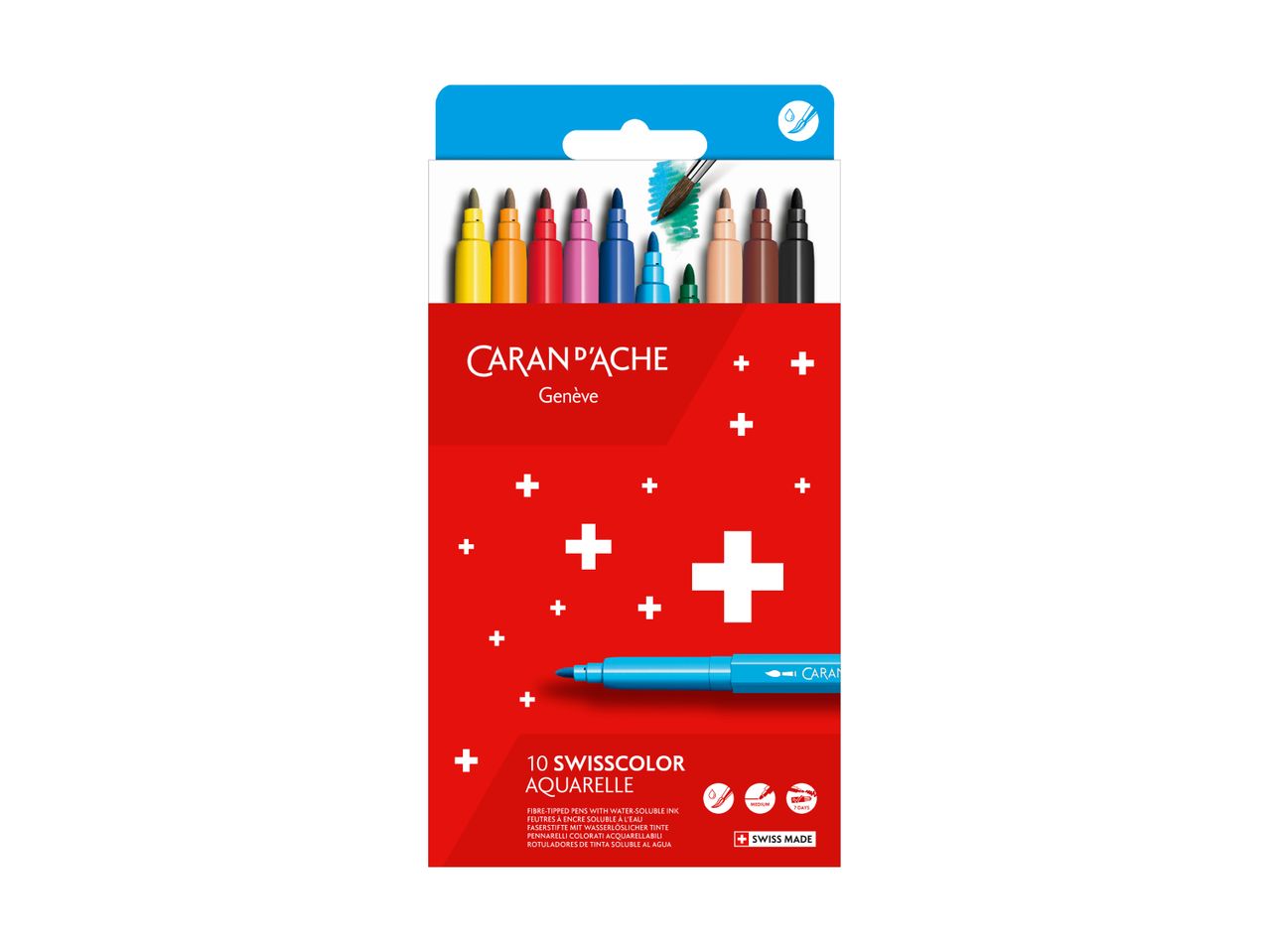 Set mit 12 Crayola Filzstiften.