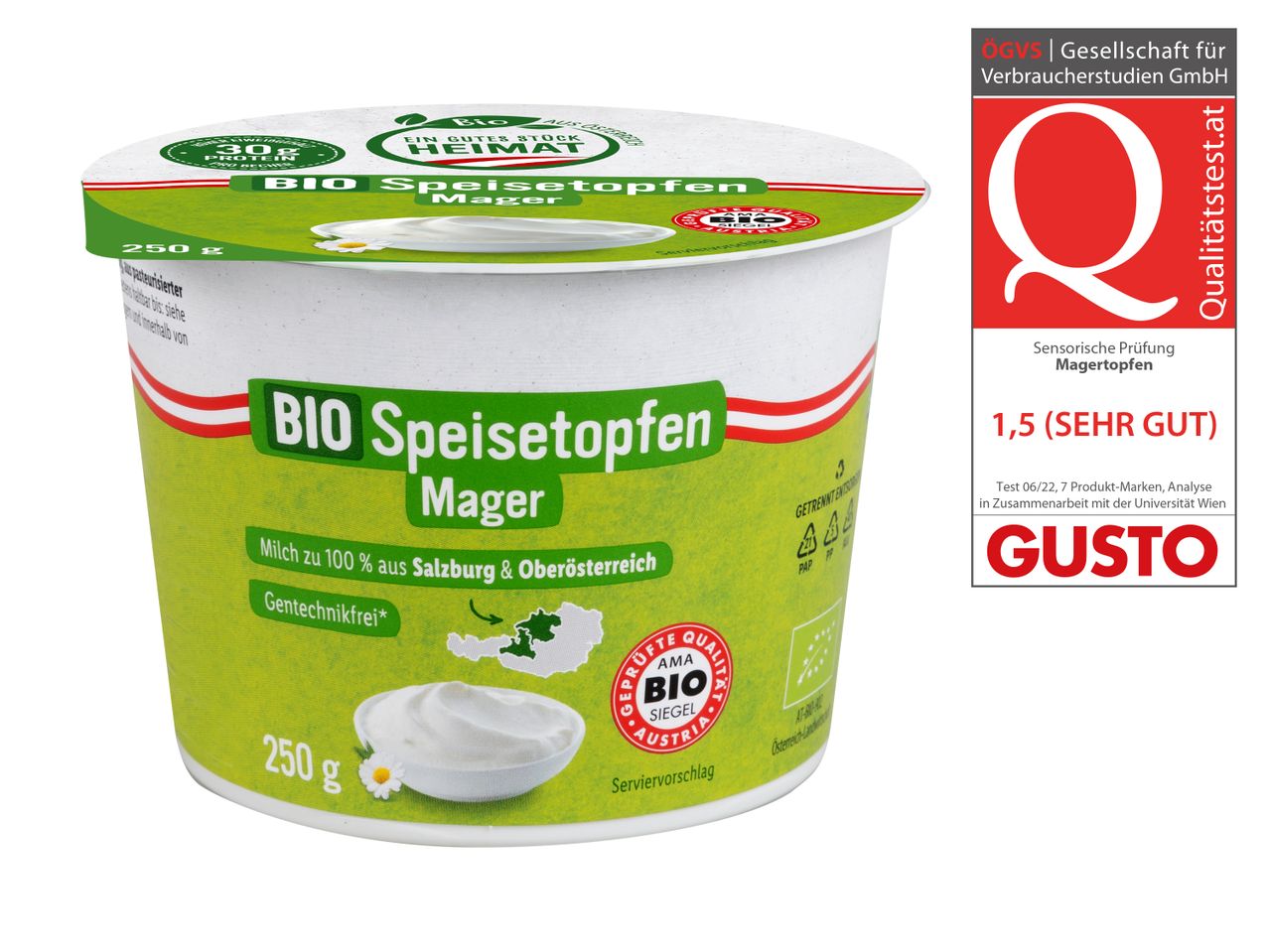 Bio Magerjoghurt, 250g, hohe Qualität.