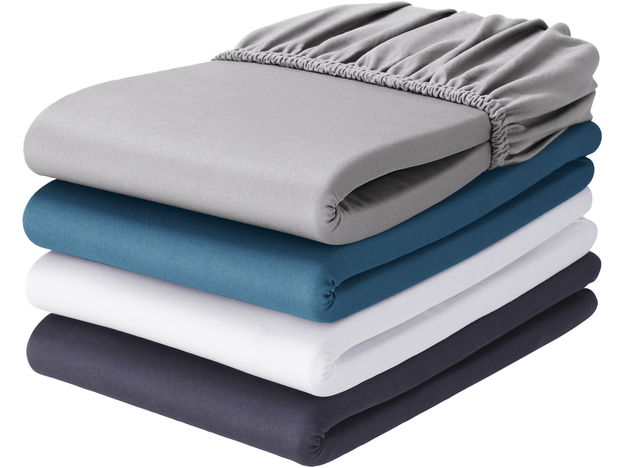 Mikrofaser-Jersey-Spannbettlaken