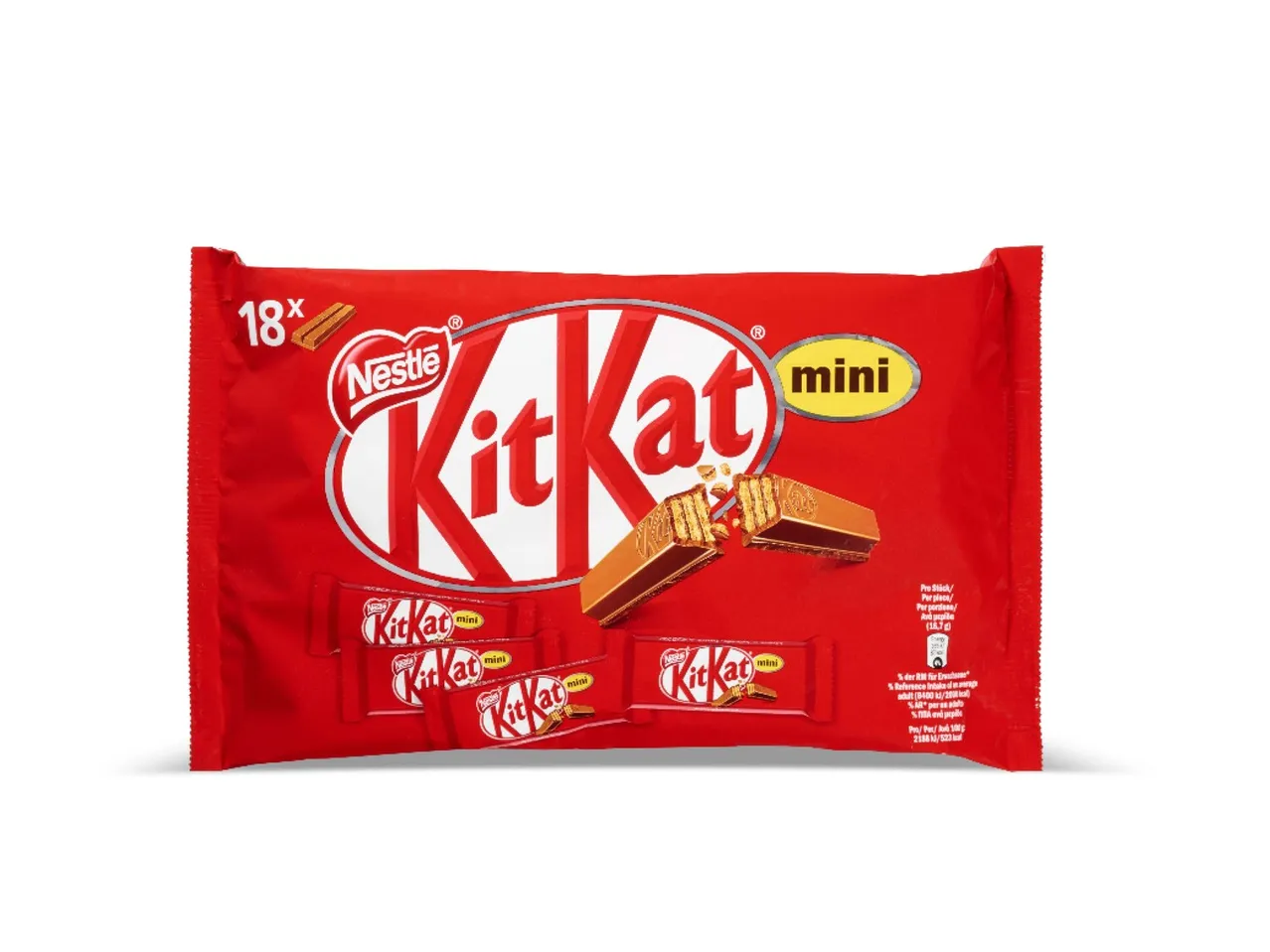 Ga naar volledige schermweergave: KitKat mini uitdeelzak - afbeelding 1