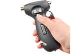 Ultimate Speed digitale bandenspanningsmeter met veiligheidsfuncties.