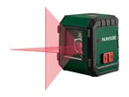 Cross line laser with red laser lines