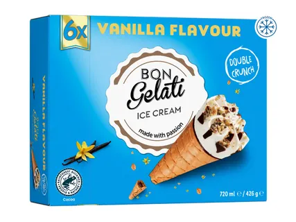 Ice Cream Cones Vanilla 6 Pack