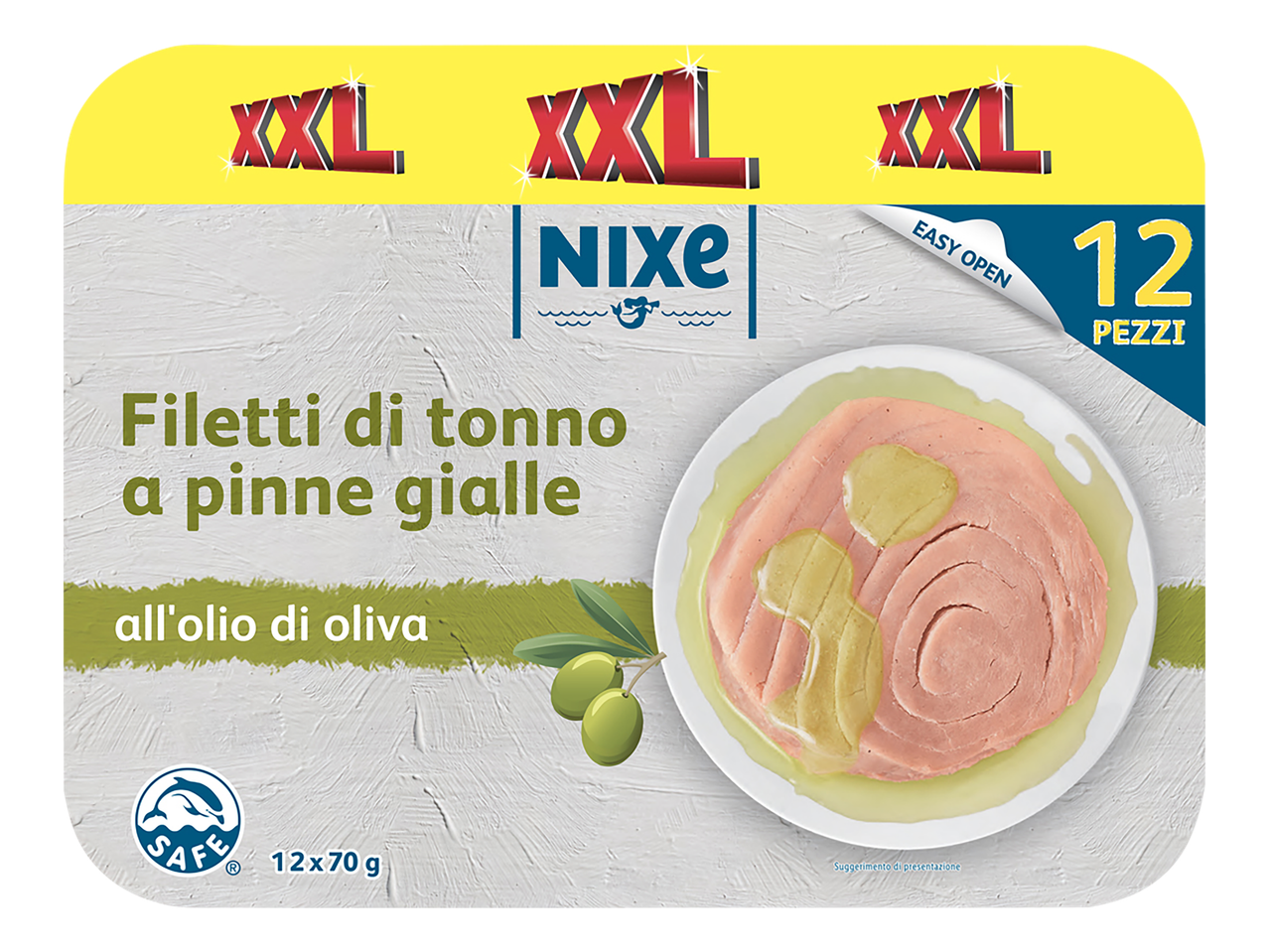 Filetti di tonno a pinne gialle XXL