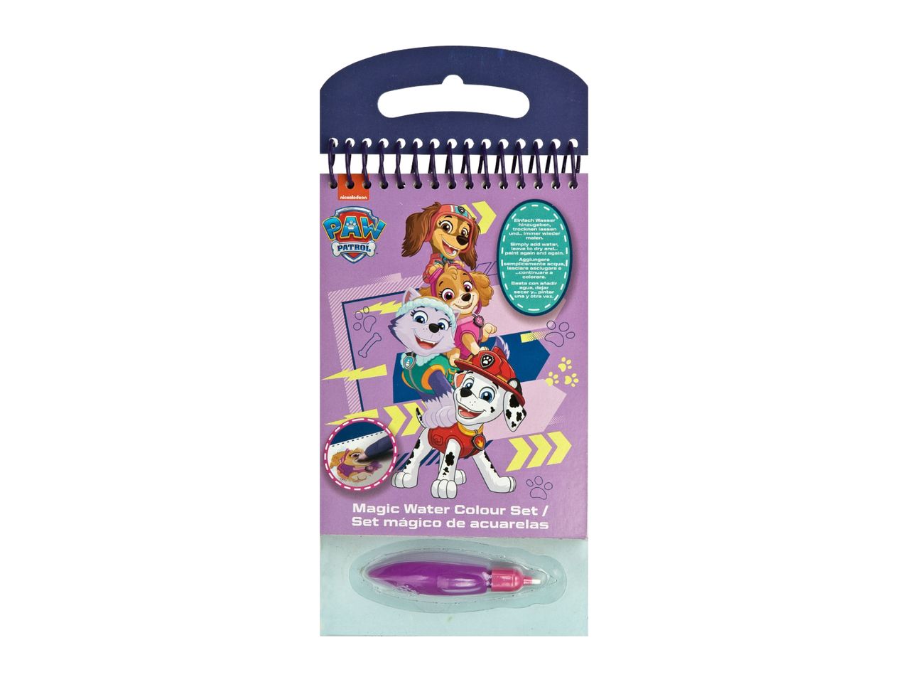 Paw Patrol Magic Water Colour Set