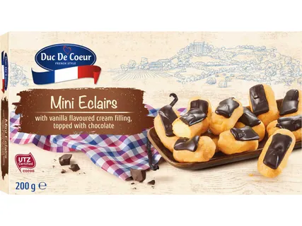 Mini éclair fánk
