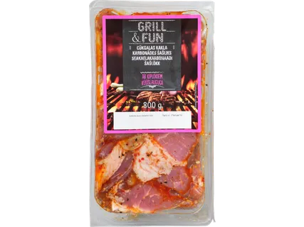 GRILL&FUN Seakaelašašlõkk küüslaugu- marinaadis