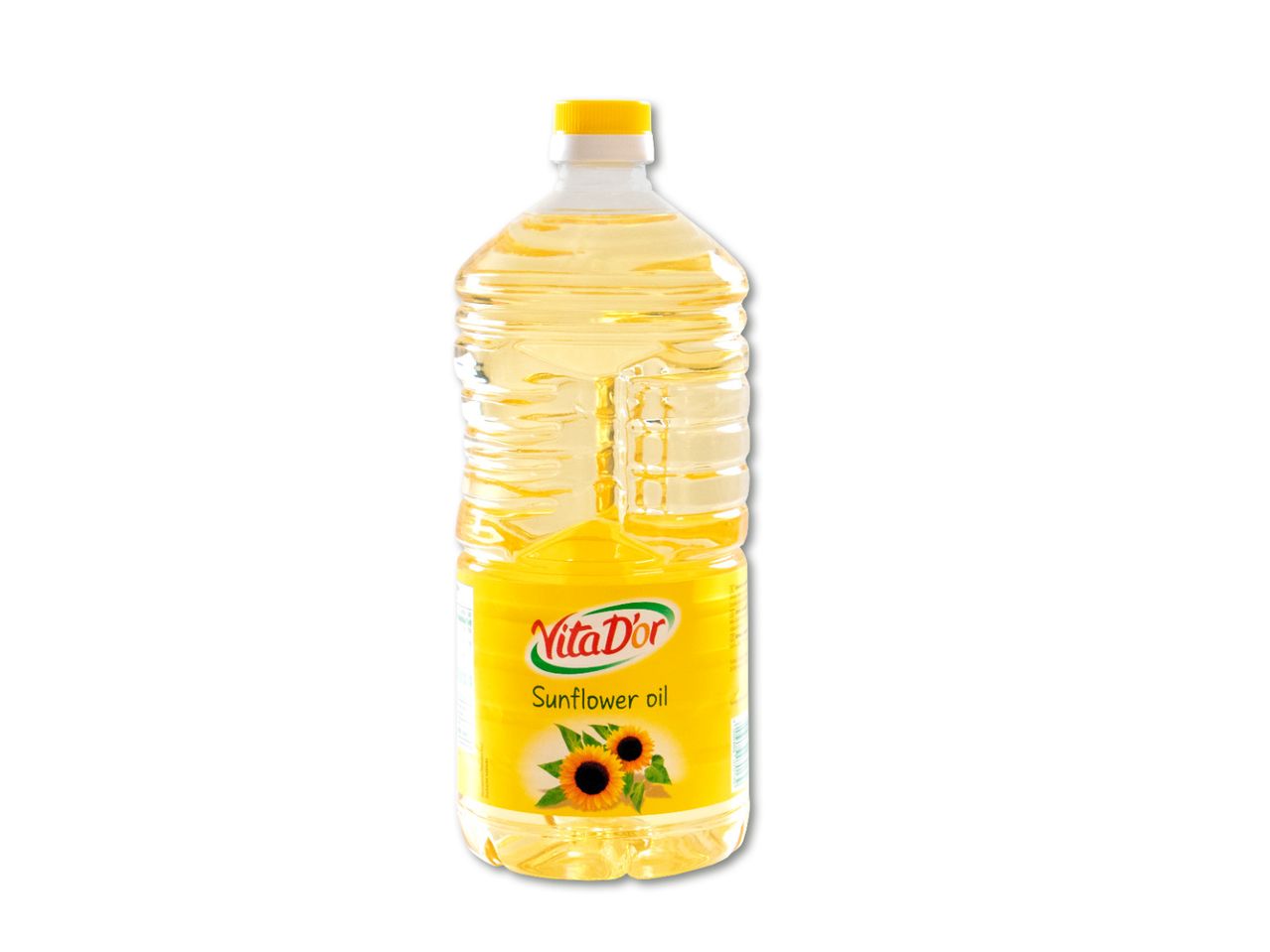 VitaDor päevalilleõli pudel.