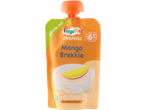 Lupilu Organic Mango Brekkie fruit pouch for 6+ months, with no added sugar.