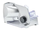 SILVERCREST® Electric Multi-Purpose Slicer with a serrated blade and thickness dial