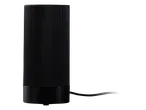 LIVARNO home Ultrasonic Aroma Diffuser, black with ribbed texture and control buttons.