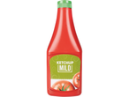 Sticla de ketchup blând.
