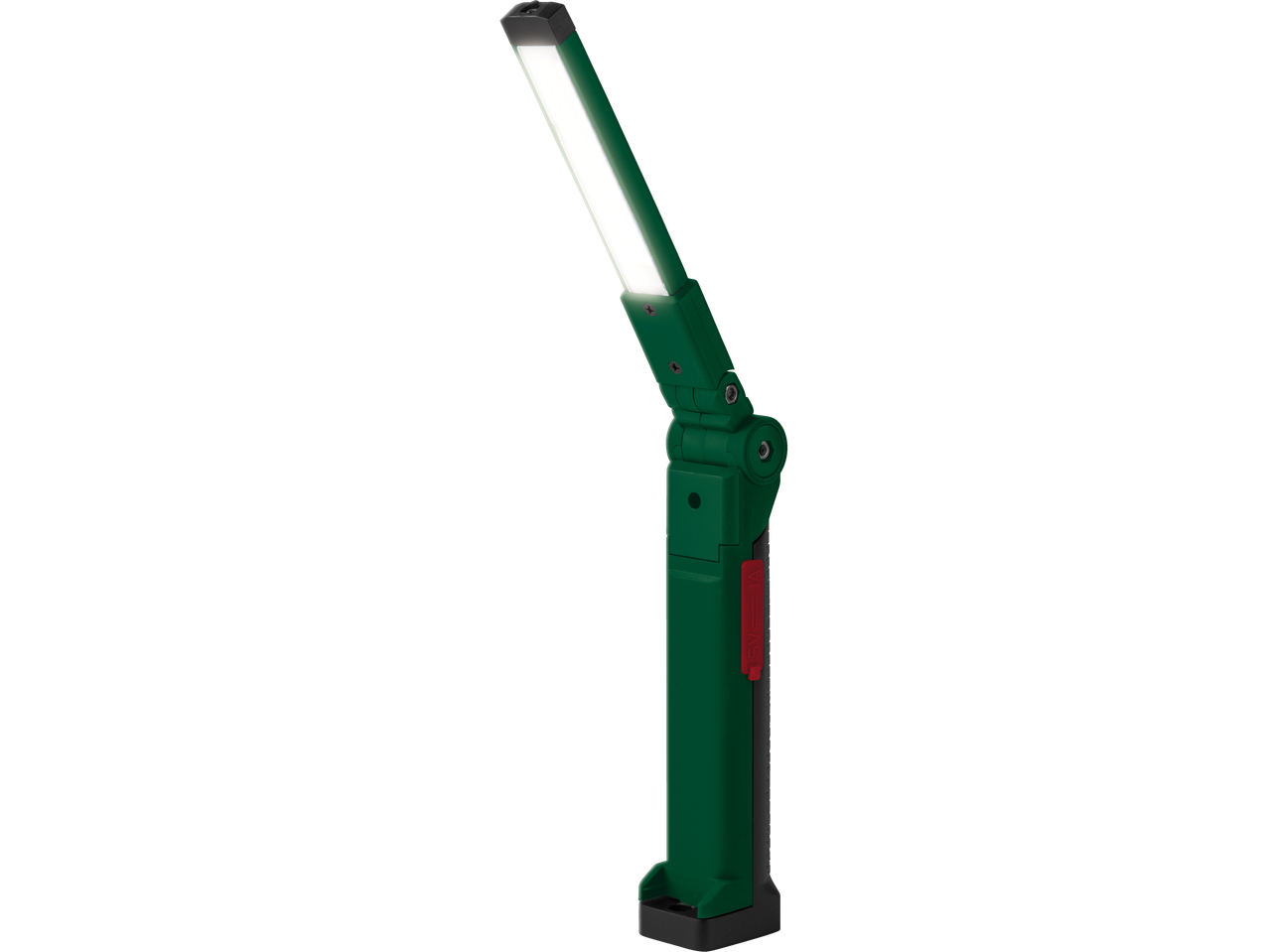 Lanterna dobrável Bosch com LED brilhante.